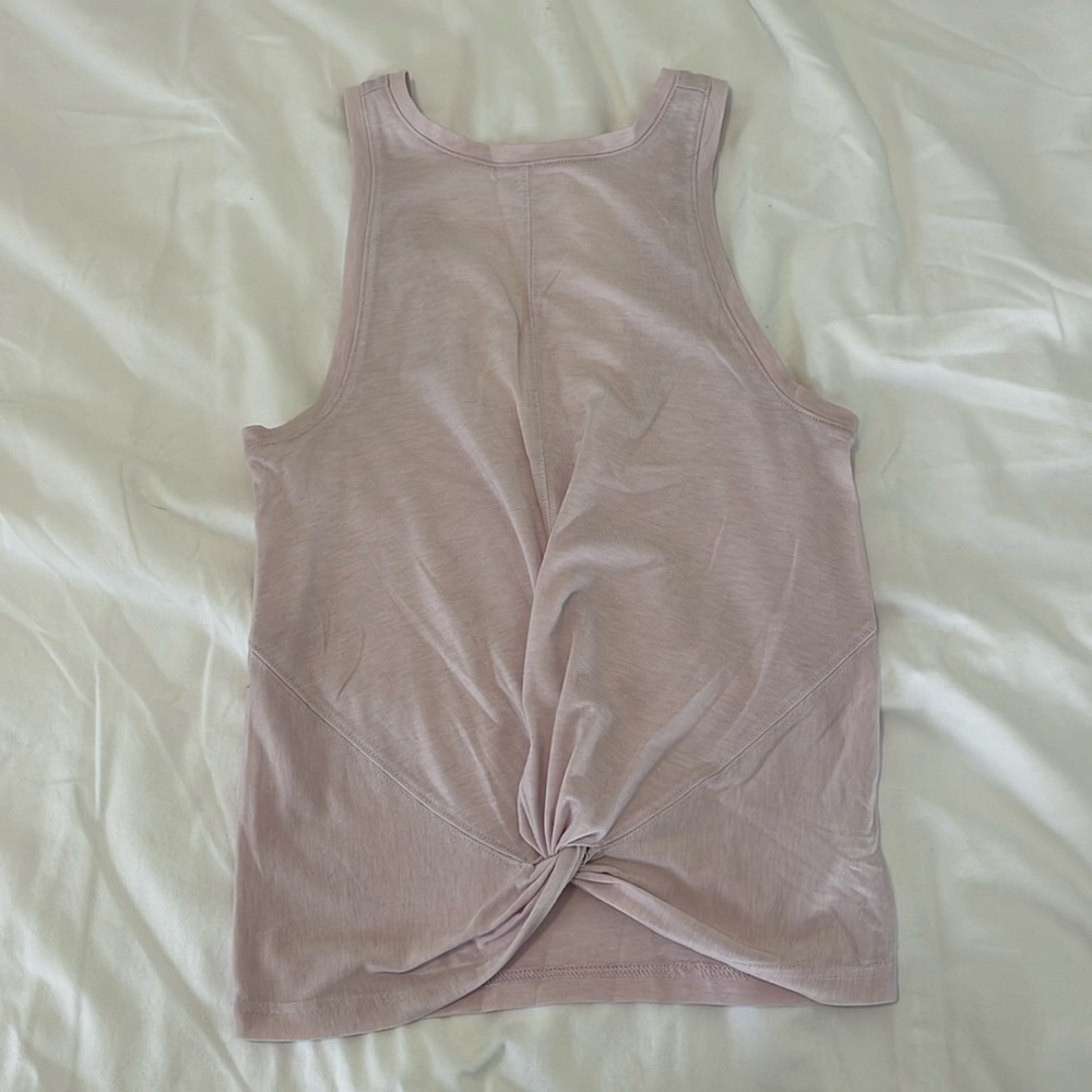 Athleta High Neck Knot Tank Top